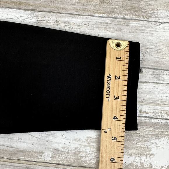 rag & bone Reilly Ponte Pull On Pants Womens Medium Ankle Zip Black Stretch Moto - Picture 12 of 15